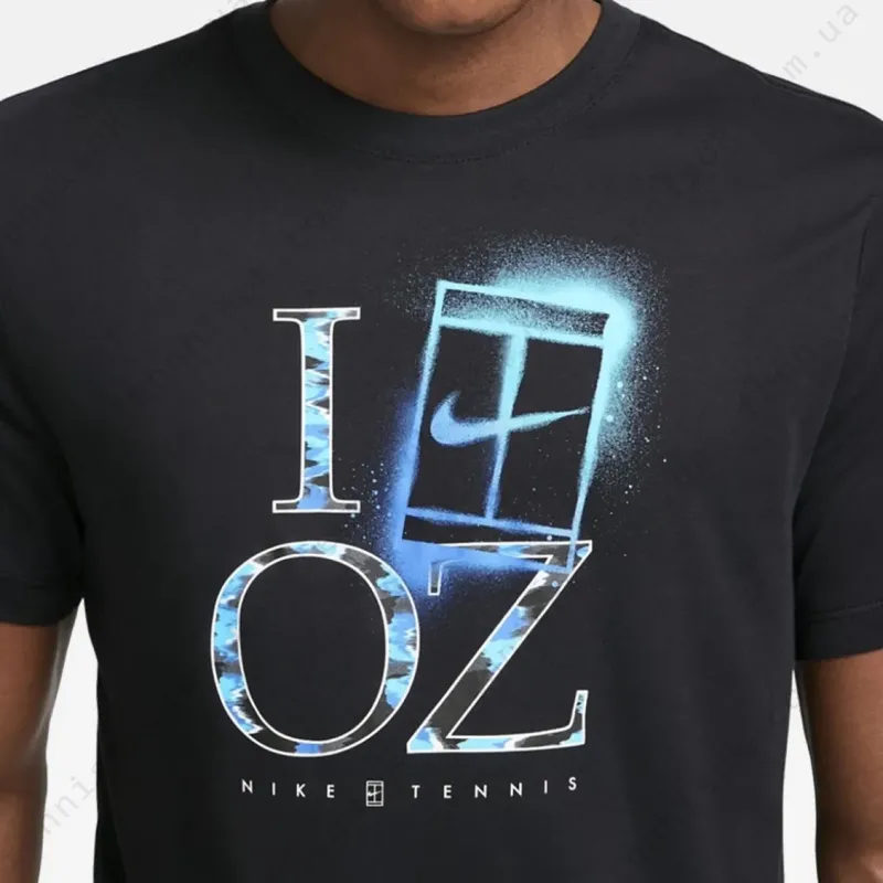 Теннисная футболка Nike Court Tennis OZ Men Tee T-Shirt DZ2635-010