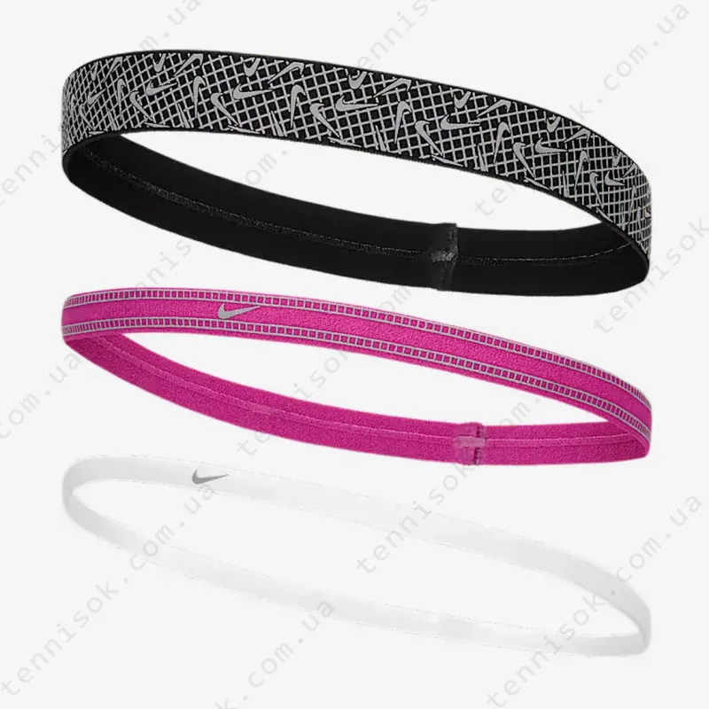 Резинка для волос Nike Mixed Width Headbands 3Pack