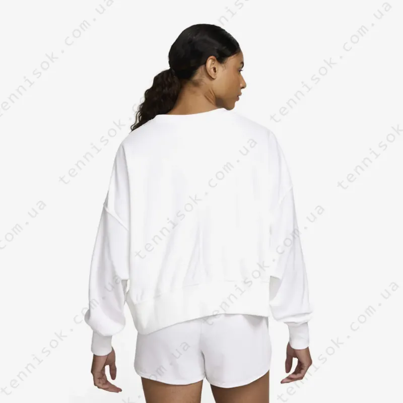 Толстовка жіноча Nike Court Heritage Oversized Crew-Neck Graphic Tennis FQ2242-100
