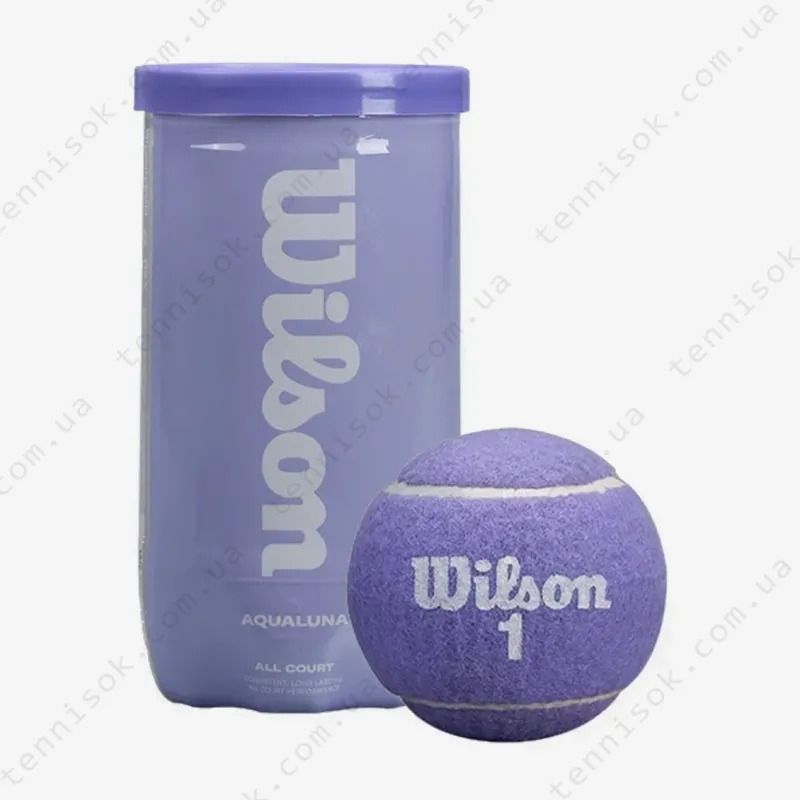 Теннисные мячи Wilson Aqualuna All Court Violet 2ball