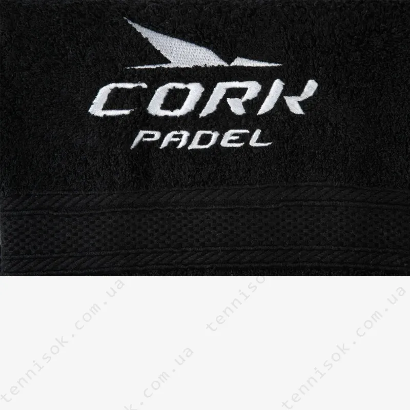 Рушник для паделу Cork Padel Face Towel Black