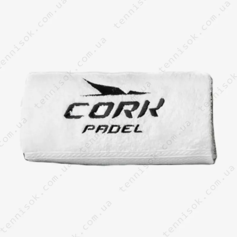 Рушник для паделу Cork Padel Face Towel White