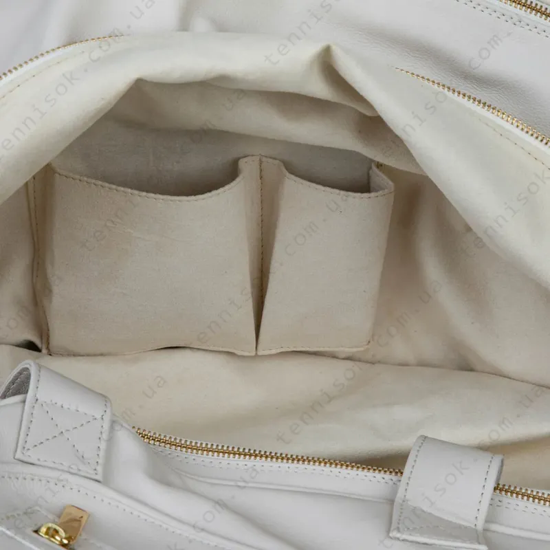 Сумка для паделу Cork Padel Leather Thermobag White