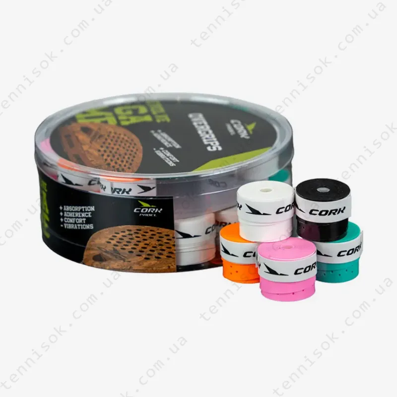 Намотки Cork Padel Overgips Perforated Mix (поштучно)