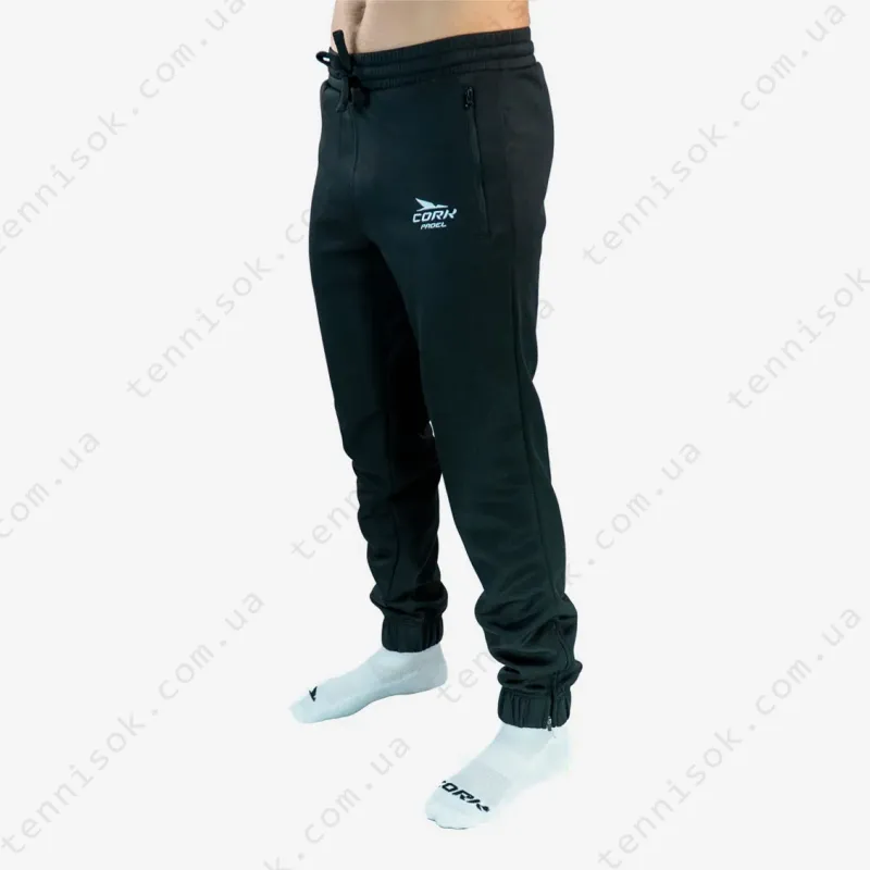 Мужские штаны Cork Padel Sweatpants Black