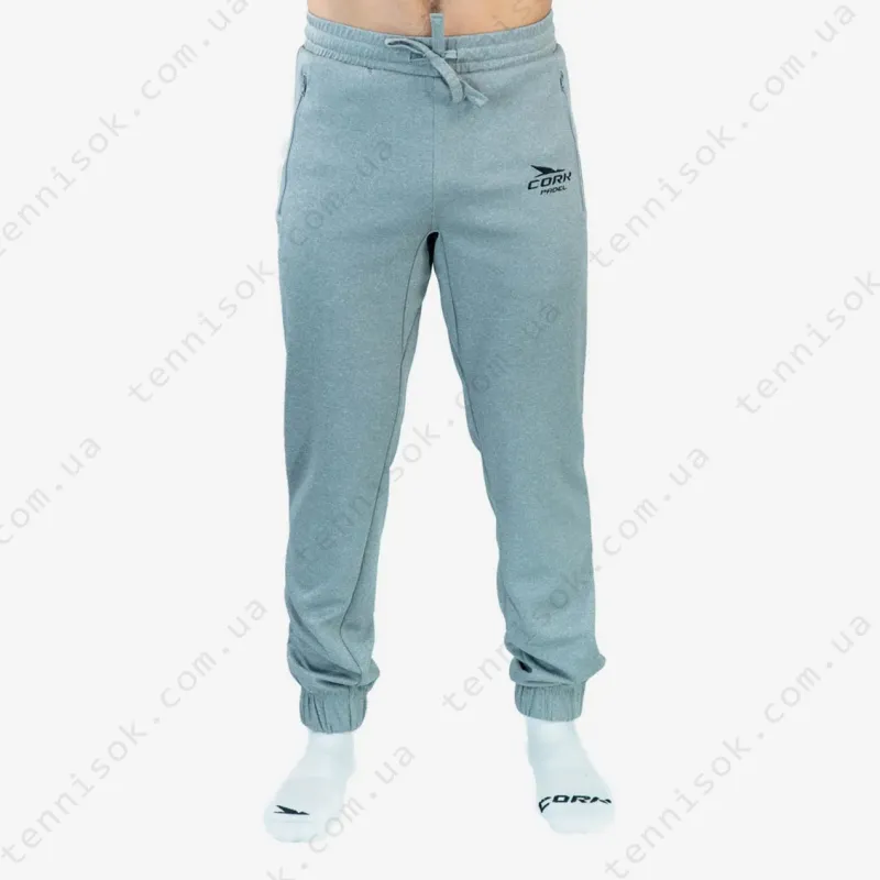 Мужские штаны Cork Padel Sweatpants Gray