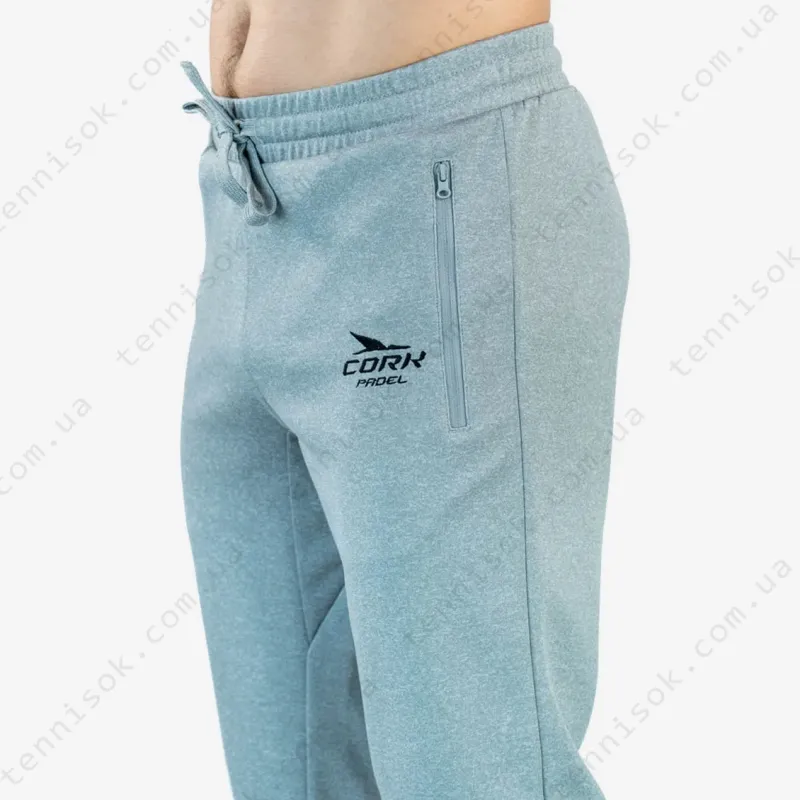 Мужские штаны Cork Padel Sweatpants Gray