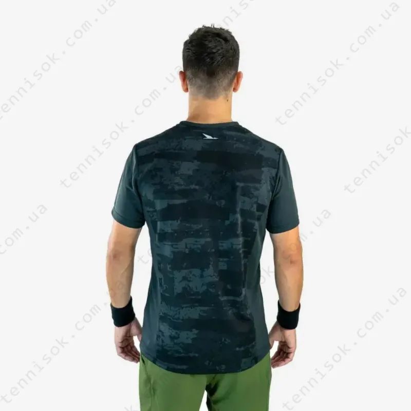 Футболка для падела Cork Padel T-shirt Print Black