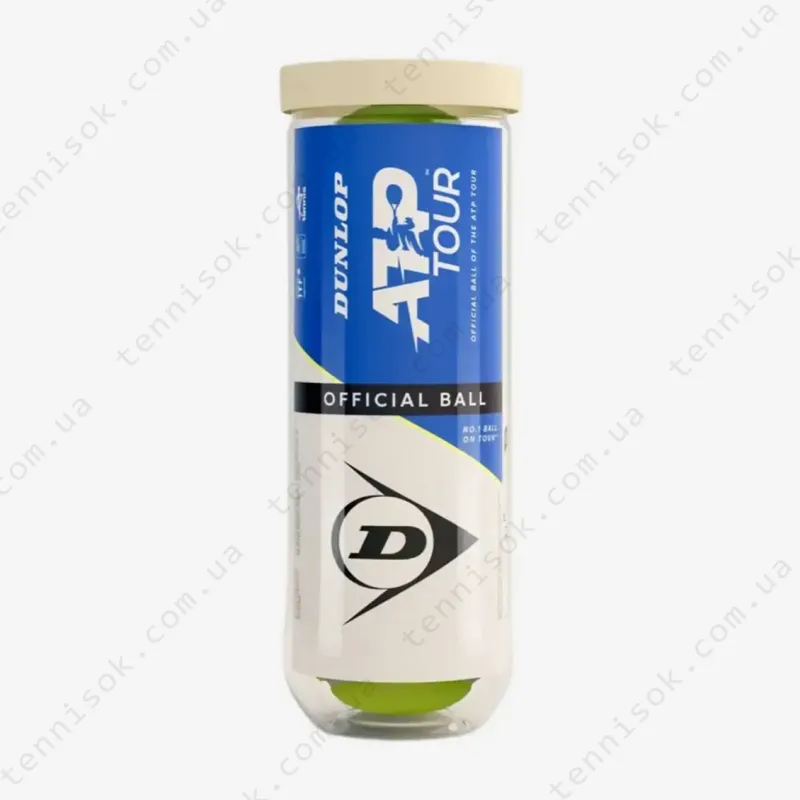 Тенісні м'ячі Dunlop ATP Tour 3 ball