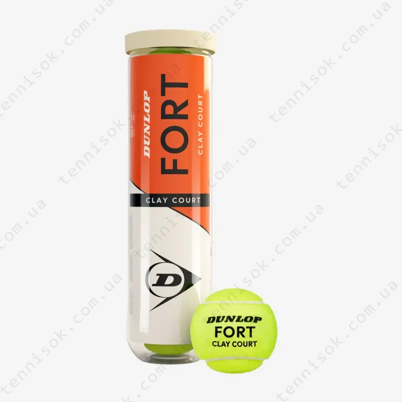 Теннисные мячи Dunlop Fort Clay Court 4ball