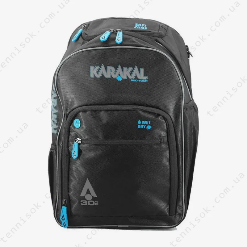Рюкзак для сквошу Karakal Pro Tour 30 Black/Blue