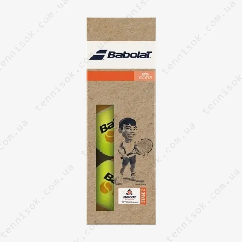 Тенісні м'ячі Babolat Orange 3ball 501107/113
