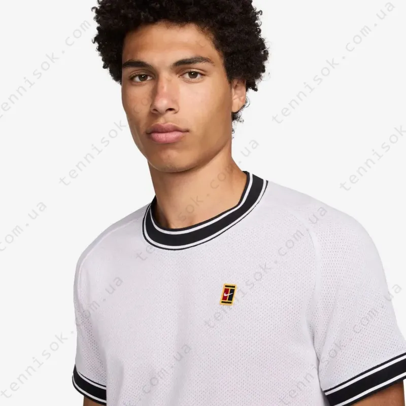 Тенісна футболка Nike Court Heritage Tennis Top FN0318-101