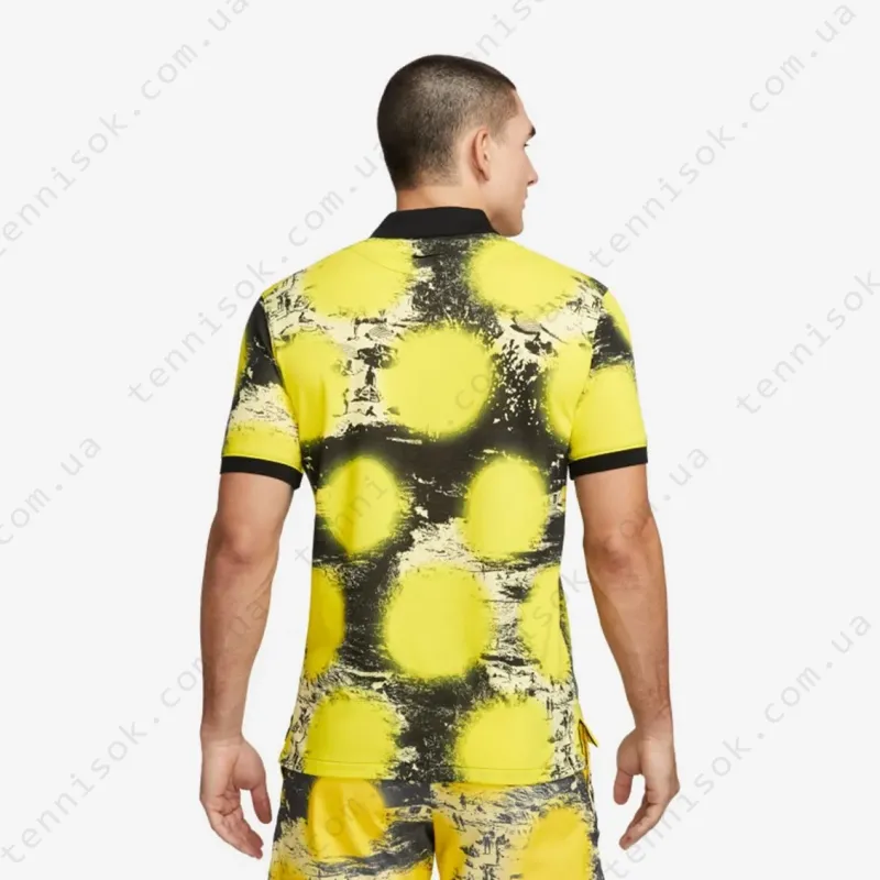 Теннисное поло Nike Heritage Slim Fit Printed Polo DV9048-731