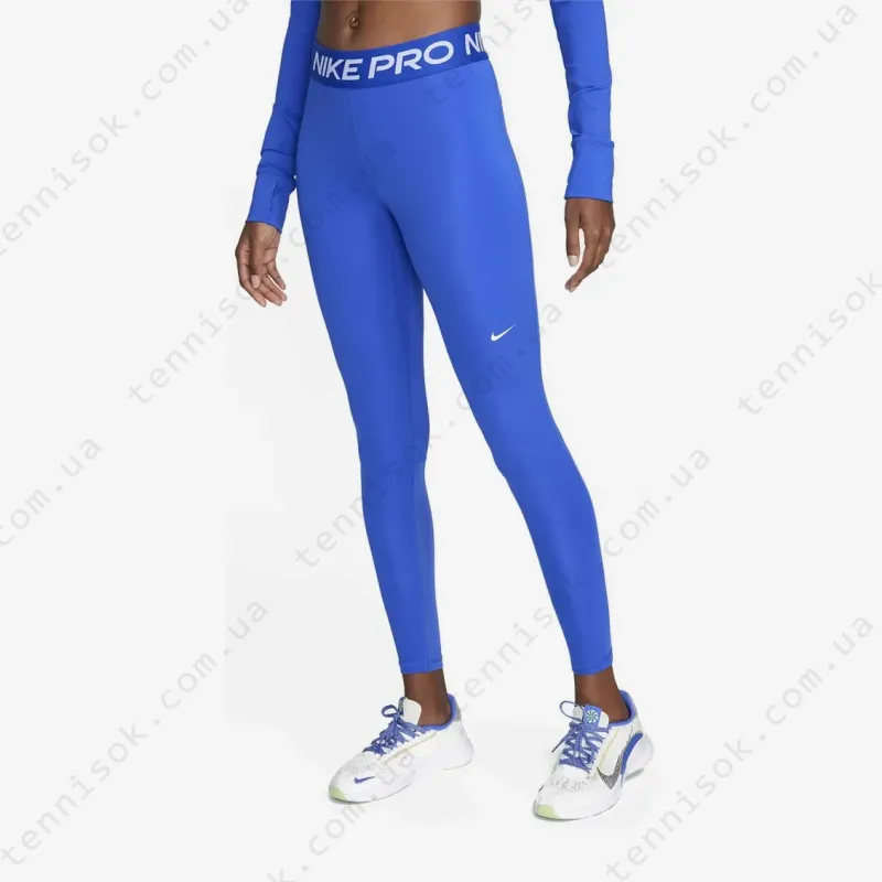 Леггинсы женские Nike Pro Mid-Rise Mesh Leggings CZ9779-407