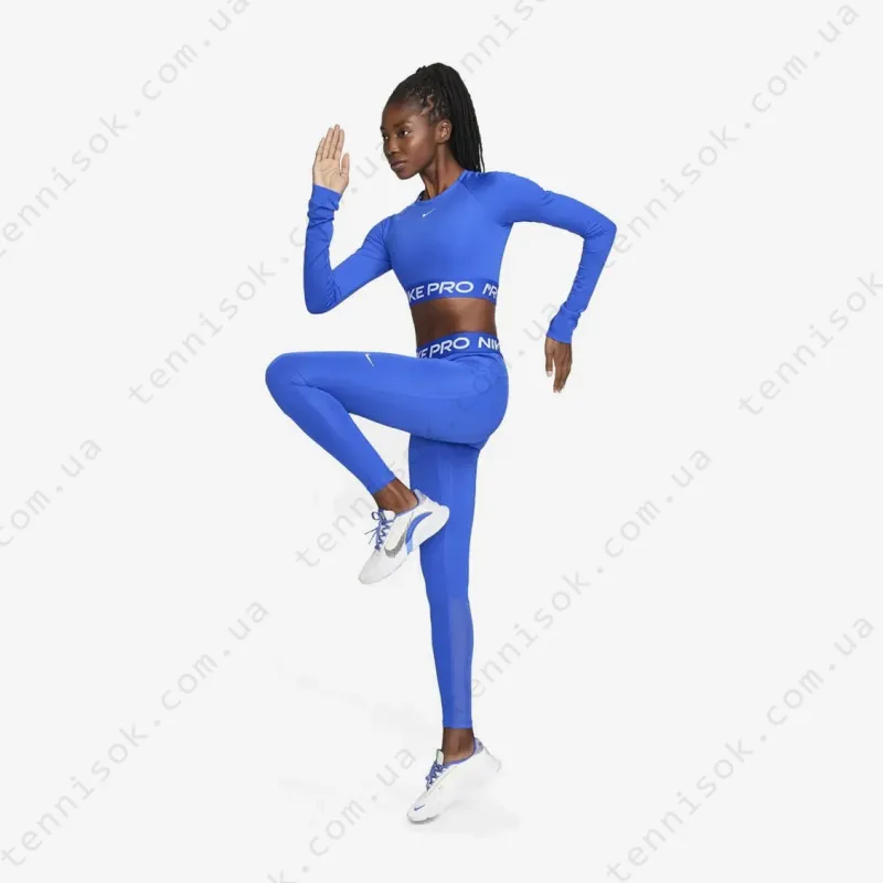Леггинсы женские Nike Pro Mid-Rise Mesh Leggings CZ9779-407