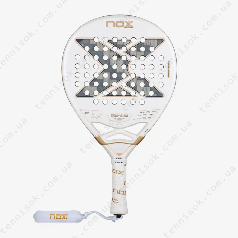 Ракетка для паделу Nox AT10 Luxury Genius 12K Alum XTREME by Agustin Tapia 2026