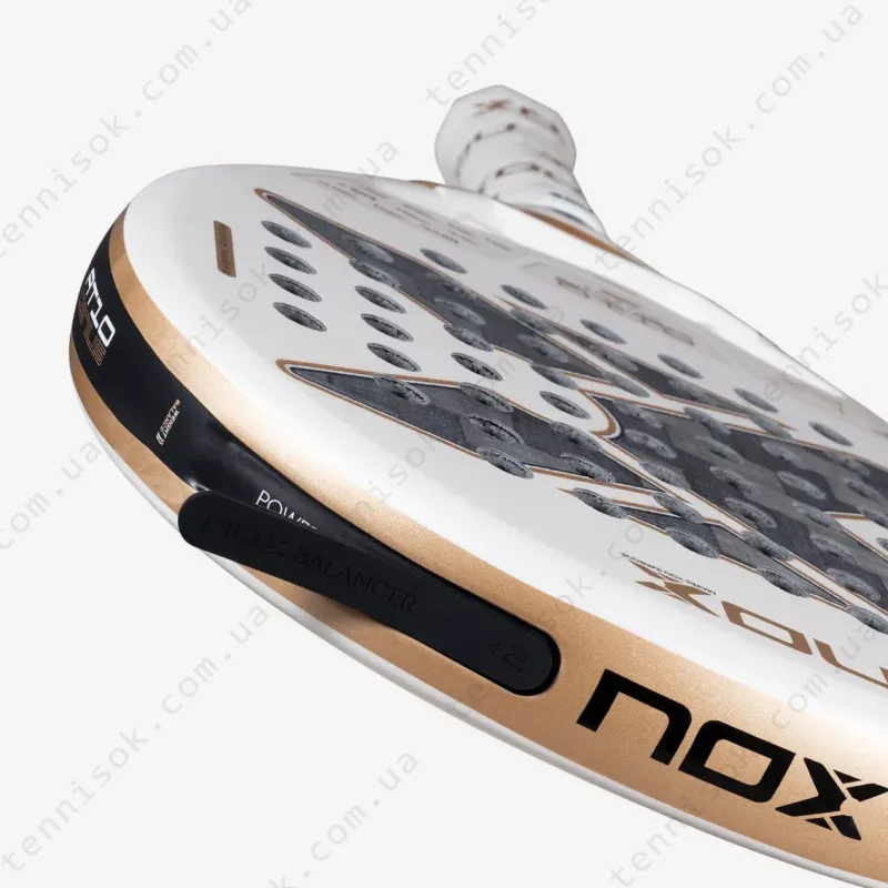 Ракетка для паделу Nox AT10 Luxury Genius 12K Alum XTREME by Agustin Tapia 2026