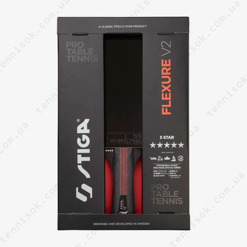 Ракетки для настільного тенісу Stiga Flexure V2 5 Star