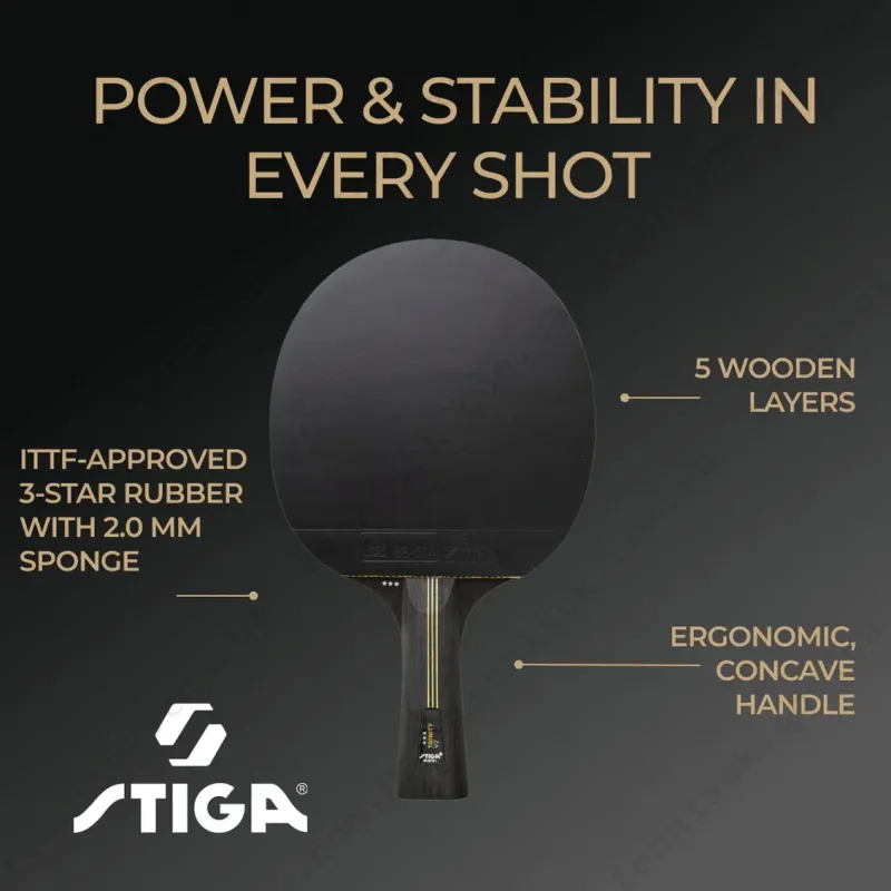 Ракетки для настільного тенісу Stiga Trinity V2 3 Star