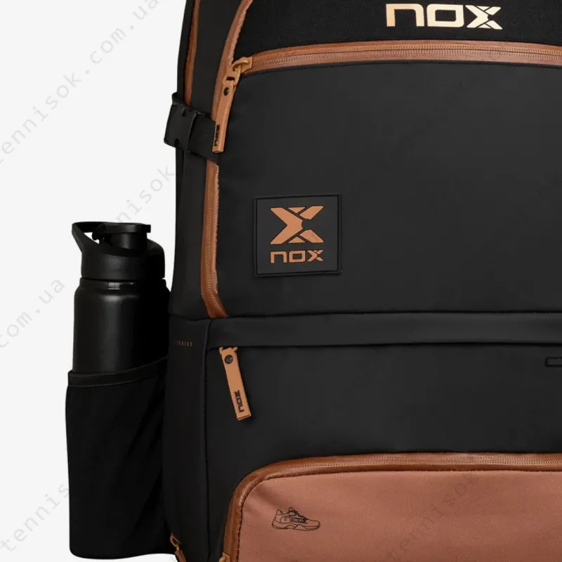 Рюкзак для падела Nox Luxury Open Series Backpack Black/Brown