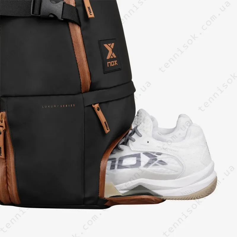 Рюкзак для падела Nox Luxury Open Series Backpack Black/Brown