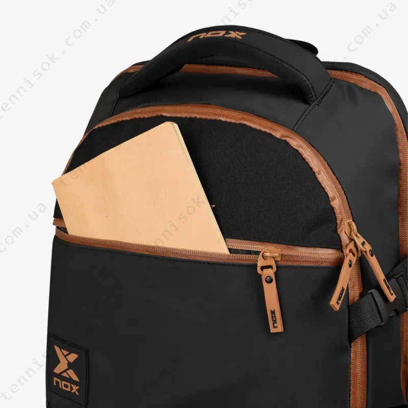 Рюкзак для падела Nox Luxury Open Series Backpack Black/Brown