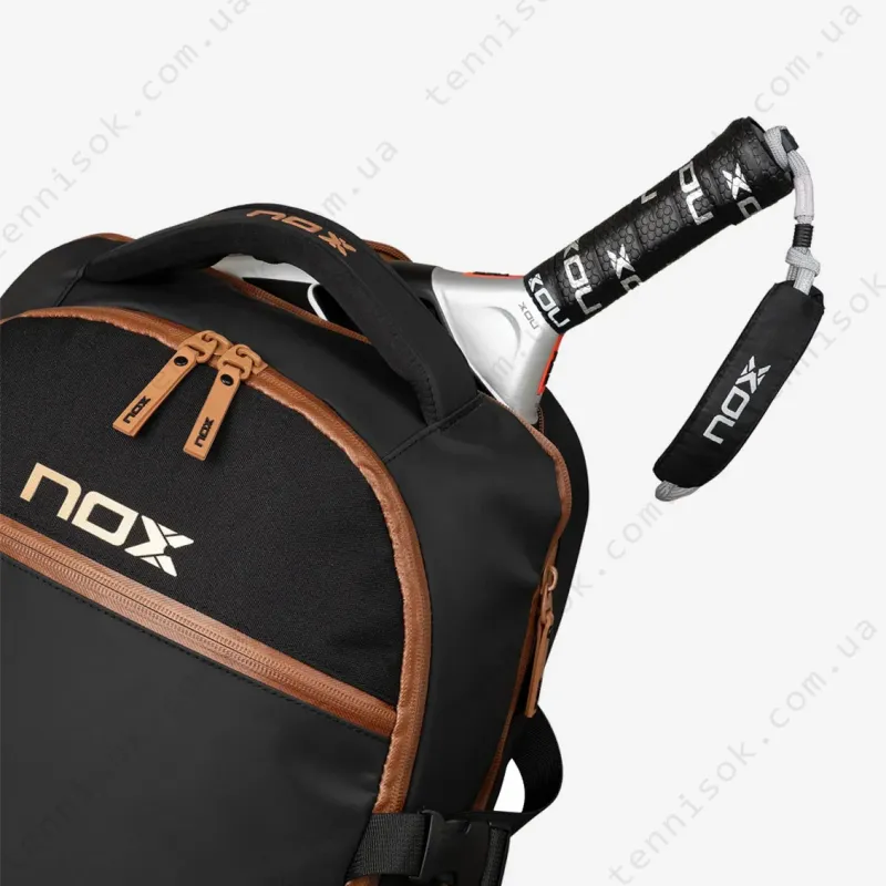 Рюкзак для падела Nox Luxury Open Series Backpack Black/Brown