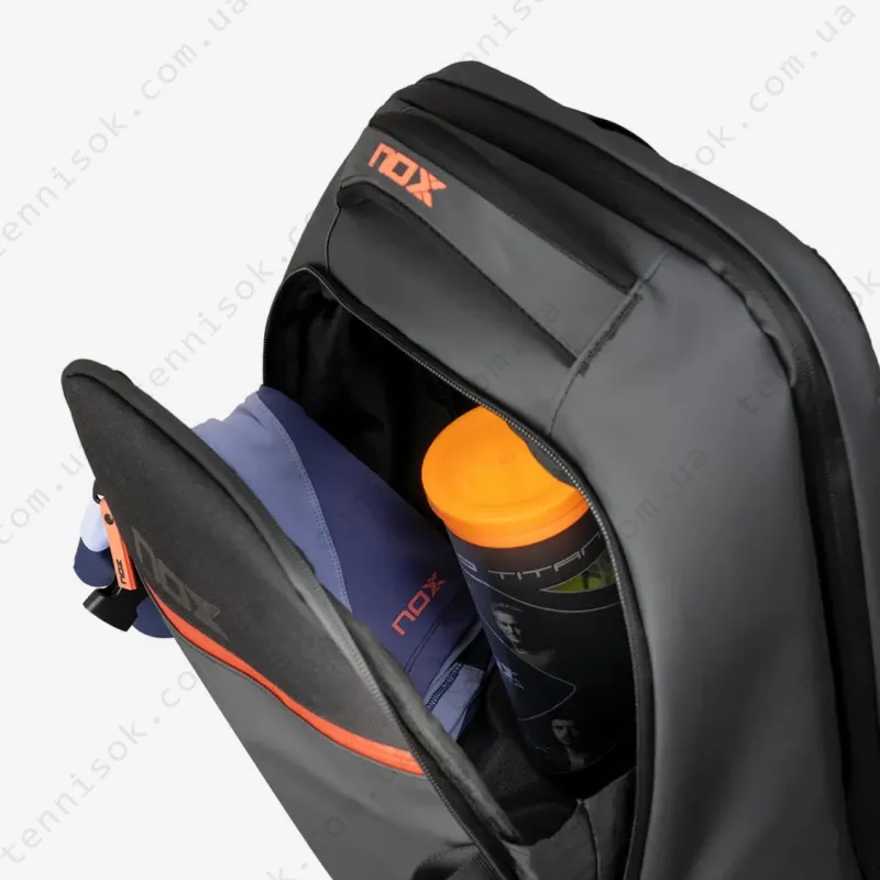 Рюкзак для падела Nox Luxury Open Series Backpack Black/Red