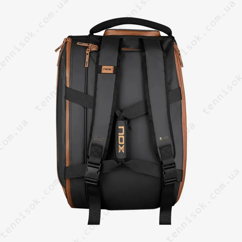 Сумка для паделу Nox Luxury Open Series Black/Brown