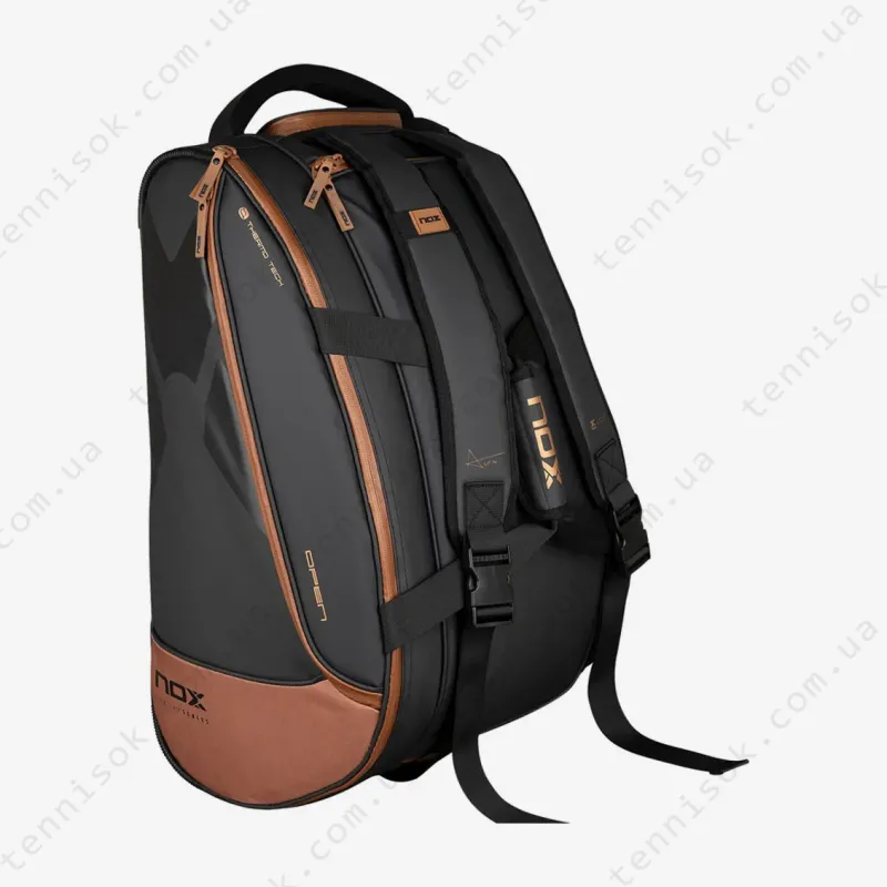 Сумка для паделу Nox Luxury Open Series Black/Brown
