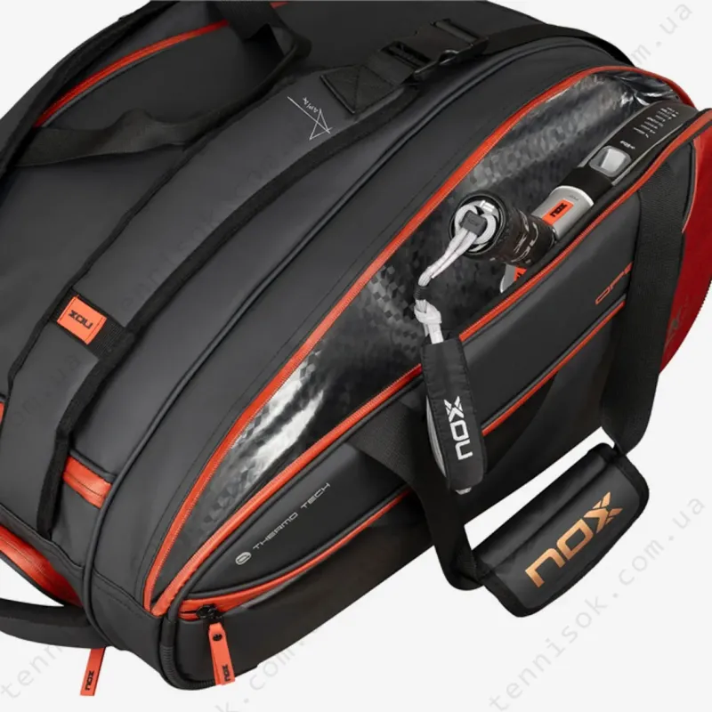 Сумка для падела Nox Luxury Open Series Black/Red