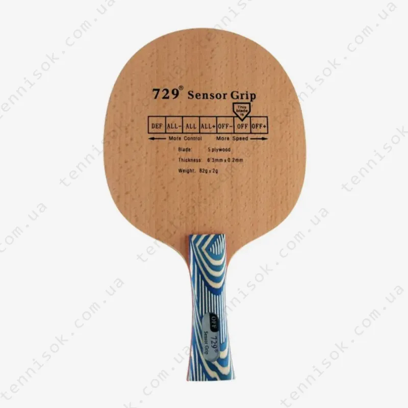 Сборная ракетка 729 Sensor Grip Concave + 729 Super FX Lightening