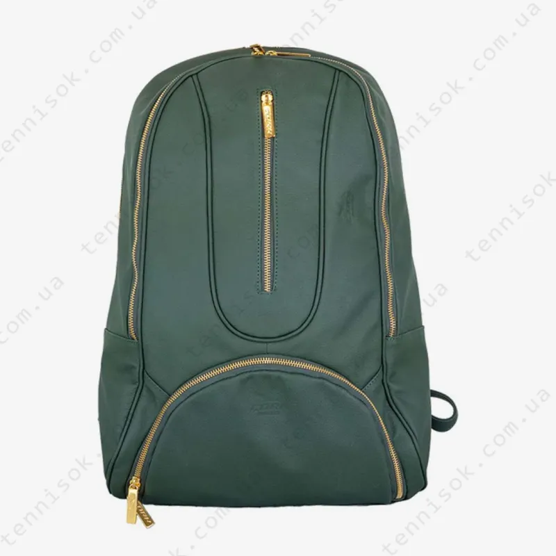 Рюкзак для паделу Cork Padel Leather Backpack Green/Gold