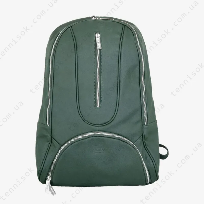Рюкзак для паделу Cork Padel Leather Backpack Green/Silver