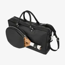 Сумка для паделу Cork Padel Vintage leather Bag Black/Silver