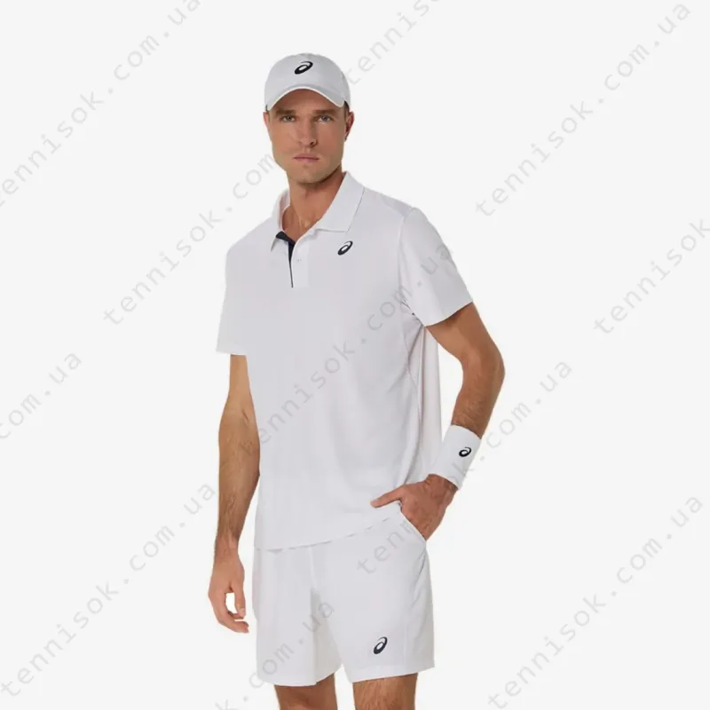 Теннисное поло Asics Court Polo Shirt 2041A340-100