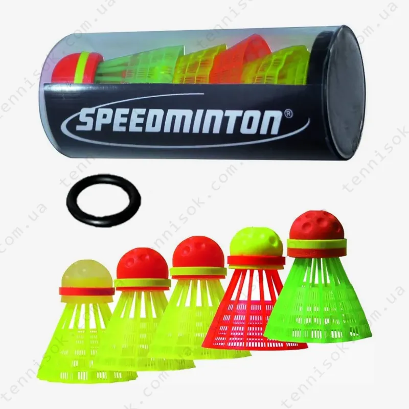Волани Speedminton Tube Mix 5pcs