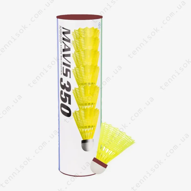 Волани для бадмінтону Yonex Mavis 350 Yellow-Fast 1pcs