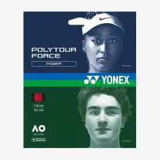 Теннисные струны Yonex Poly Tour Force Bright Red 12,2m (размотка)