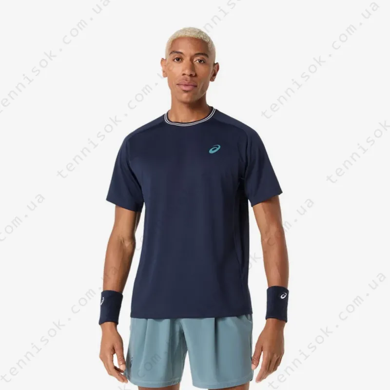 Теннисная футболка Asics Game Short Sleeve Top 2041A379-400