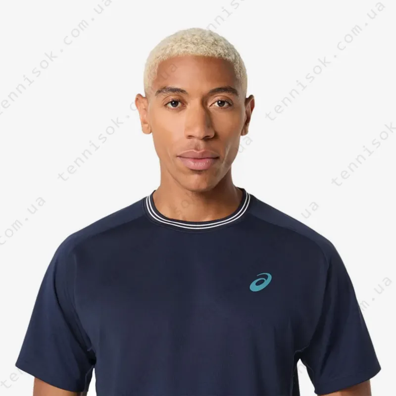 Теннисная футболка Asics Game Short Sleeve Top 2041A379-400