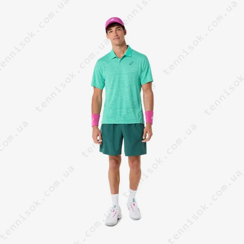 Теннисное поло Asics Match Jacquard Short Sleeve 2041A387-300
