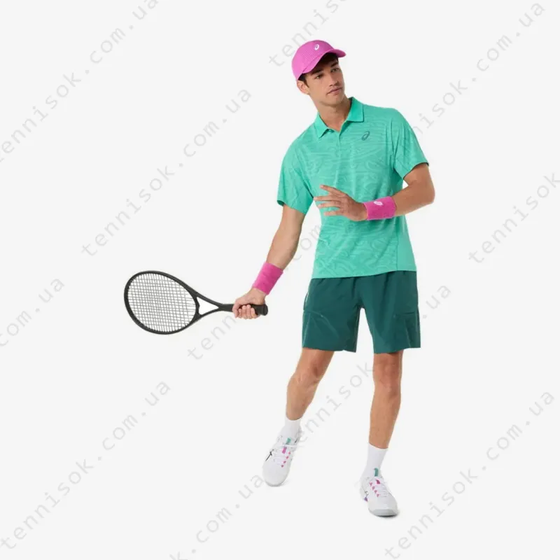 Теннисное поло Asics Match Jacquard Short Sleeve 2041A387-300