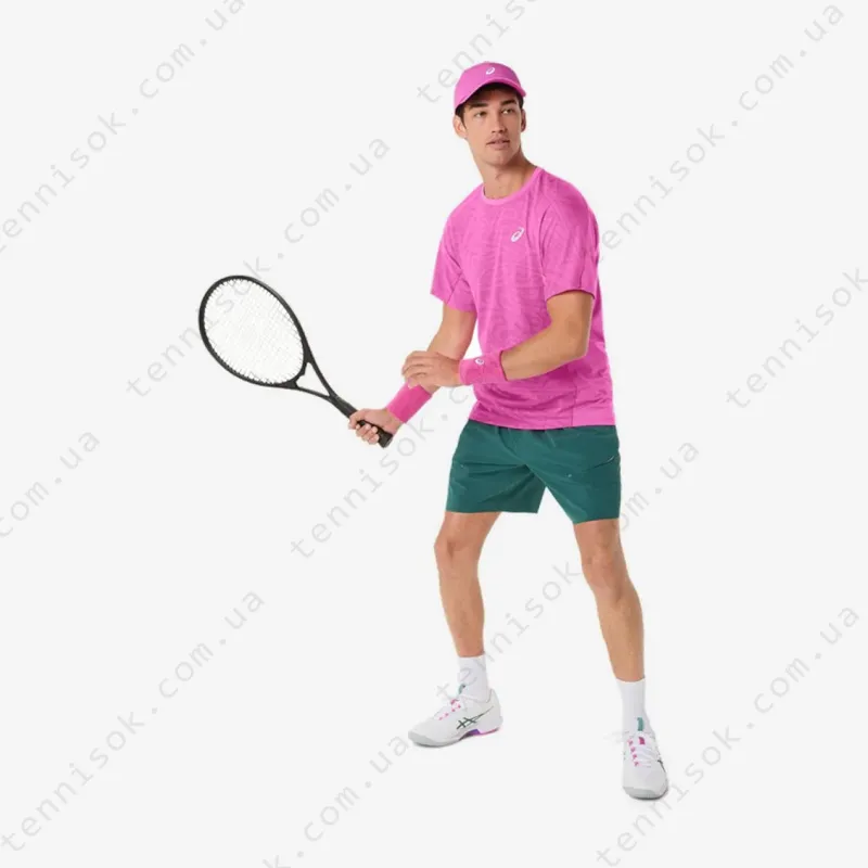 Теннисная футболка Asics Match Jacquard Short Sleeve 2041A391-700