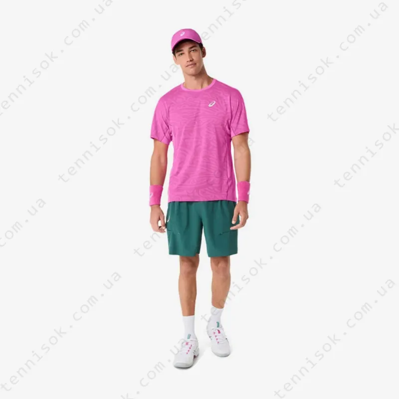 Теннисная футболка Asics Match Jacquard Short Sleeve 2041A391-700