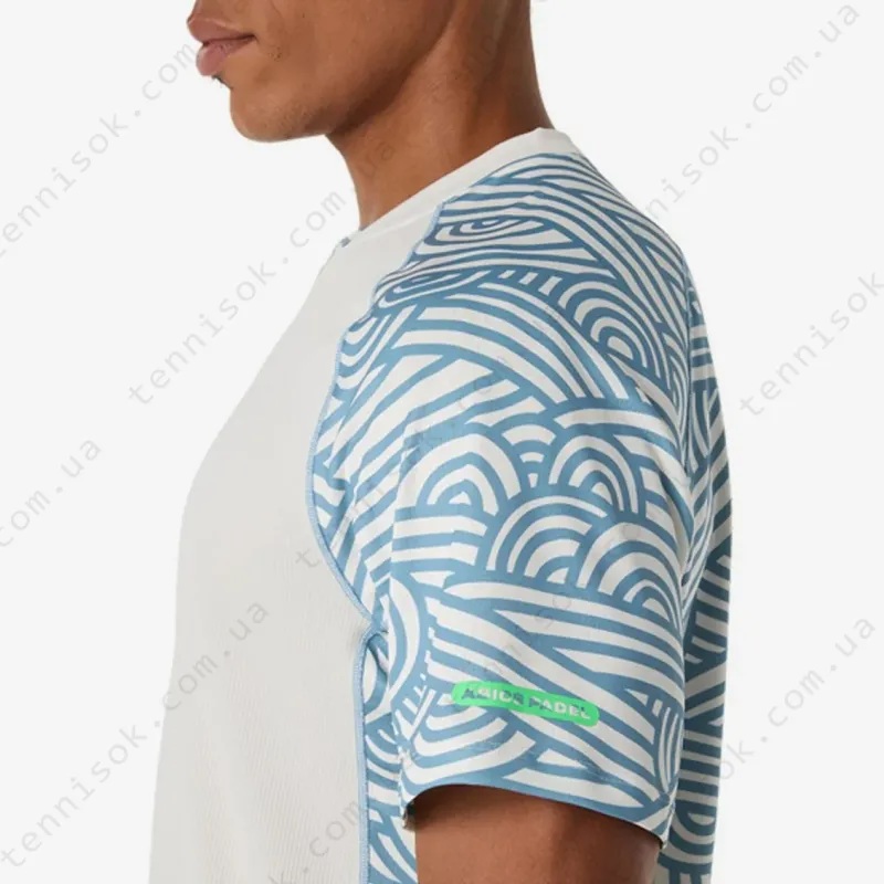 Теннисная футболка Asics Padel Court All Over Print 2041A385-100