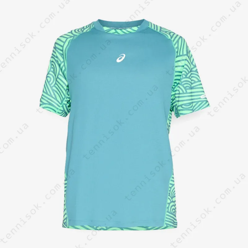 Теннисная футболка Asics Padel Court All Over Print 2041A385-300