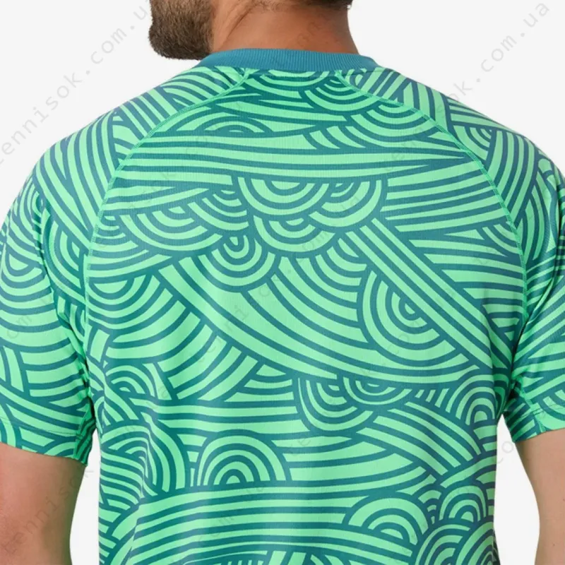 Теннисная футболка Asics Padel Court All Over Print 2041A385-300
