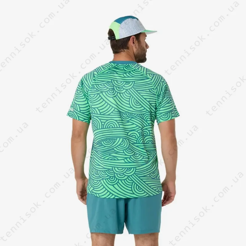 Теннисная футболка Asics Padel Court All Over Print 2041A385-300